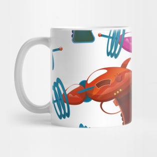 Science fiction ray guns Mug